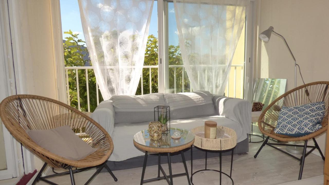 Charmant T2, Cabine, Parking, Les Balcons De La Mediterranee, Narbonne Plage Exterior foto